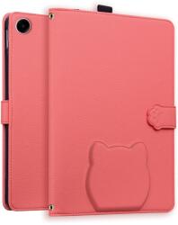  KITTY Husă tip carte pentru Xiaomi Redmi Pad 2 9.7 / Redmi Pad 2 SE roșie