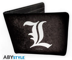 ABYstyle Death Note mintás pénztárca L symbol Vinyl (ABYBAG165)