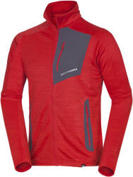 Northfinder Hanorac din fleece melange pentru barbati Vonby red (107566-360-261)