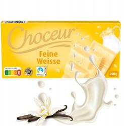 Choceur Feine Weisse fehércsokoládé 200g, Németország Olcsóbb (01.09. 2026)o
