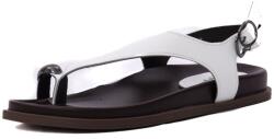 PASS Collection Sandale dama din piele naturala, PASS Collection AGQS80001B 13-N, alb