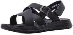 Otter Sandale barbati din piele naturala, Otter 28Z580018A 01-N, negru