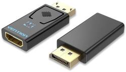 Vention Adaptor video Vention, DisplayPort (T) la HDMI (M), rezolutie 4K la 30Hz, negru, HBMB0 (timbru verde 0.08 lei) - 6922794746510 (HBMB0)