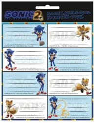 Sonic, a sündisznó Sonic a sündisznó Speed füzetcímke 16 db-os