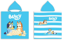 Bluey Sandy Fun strand törölköző poncsó 50x100 cm (Fast Dry)