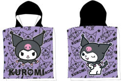 Hello Kitty Kuromi Chaos strand törölköző poncsó 50x100 cm (Fast Dry)