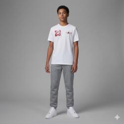 Nike JDB MJ BKLYN VRSTY SS TEE 128-132 CM | Unisex | Tricouri | Alb | 95F748-001