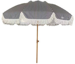 Hupa Roxy Umbrelă de Plajă Diametru 2m cu Rezistență la Vânt Stripes 50-3017-56 (50-3017-56)