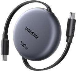 UGREEN Cablu USB 2.0 USB-C masculin - USB-C 100W PD Gri 1m 340636 (340636)