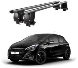 Bare transversale aluminiu Peugeot 208 2015-2019 pentru plafon neted (230526-3)