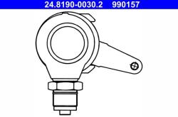 ATE Manetă, etrier de frână (frână de mână) ATE 24.8190-0030.2 (24.8190-0030.2)