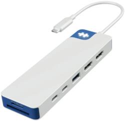 Targus Docking Station Targus HyperDrive Flex 9, White-Blue (HD4103BUGL) - flax