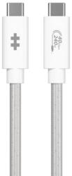 Targus Cablu de date Targus HD6500WHGL, USB-C male - USB-C male, 1.2m, White (HD6500WHGL) - flax