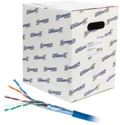 Schrack Cablu de retea Schrack HSEKF424H1, F/UTP, Cat5e, 1m, Blue (HSEKF424H1)