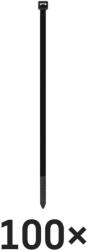 EMOS brand of Legrand EMOS A2855, Kábelkötöző 350×4, 8, fekete, 100 db (A2855)