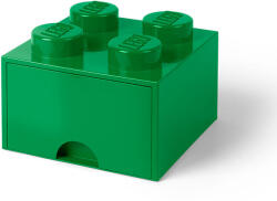 LEGO® Cutie depozitare LEGO 2x2 cu sertar, verde (40051734) - carlatoys