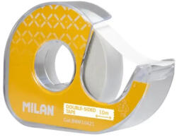 Milan Banda adeziva dubla 15x10 cu suport Galben MILAN (BWM10421)