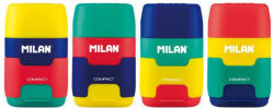 MILAN Ascutitoare cu radiera COMPACT Mix MILAN - Set 24 (4710624)