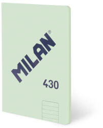 MILAN Caiet A4 48 file romana cusut Verde MILAN - Set 3 (57242G48GR)