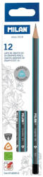 MILAN Creion grafit triunghiular 2H MILAN - Set 12 (071230012)