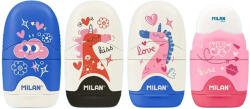 MILAN Ascutitoare cu radiera Flowicorn MILAN 4701116FLC - Set 16 (4701116FLC)