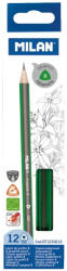 MILAN Creion grafit triunghiular B MILAN - Set 12 (071230212)