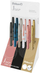 Pelikan Display 12 Stilouri Pelikan Jazz Noble Elegance, penita M, Culori asortate (607711)