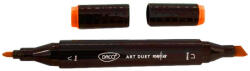 Daco Marker grafic Portocaliu fluorescent DACO MK600PFL - Set 6 (MK600PFL)