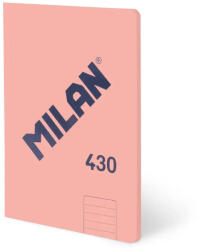MILAN Caiet A4 48 file romana cusut Roz MILAN - Set 3 (57242G48P)