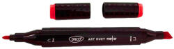 Daco Marker grafic Rosu geranium DACO MK600RG - Set 6 (MK600RG)