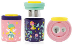 MILAN Ascutitoare plastic dubla cu container Fairy Tale MILAN - Set 12 (20161912FR)