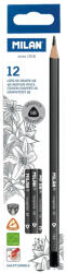 MILAN Creion grafit triunghiular 6B MILAN - Set 12 (071230612)