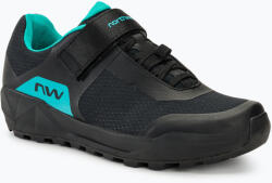Northwave Pantofi de ciclism MTB pentru femei Northwave Escape Evo 2 negru/turquoise