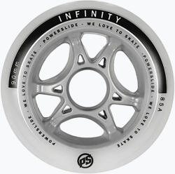 Powerslide Infinity II roți de role 90mm/85A 4 buc. alb 905222