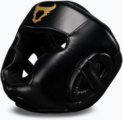 Venum Cască de box Venum Ringhorns Charger Headgear black/gold