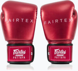 Fairtex Mănuși de box Fairtex Metallic Boxing red