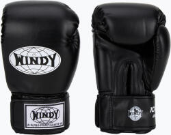 WINDY Mănuși de box WINDY Classic Synthetic Leather black