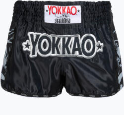 YOKKAO Pantaloni scurți de antrenament pentru bărbați YOKKAO Original Muay Thai black