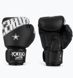 YOKKAO Mănuși de box YOKKAO Lettering Boxing black