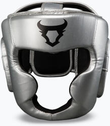 Venum Cască de box Venum Ringhorns Charger Headgear silver/black