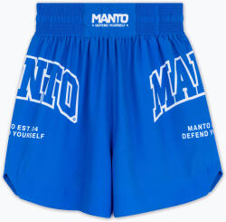 MANTO Pantaloni scurți de box pentru bărbați MANTO Varsity albastru