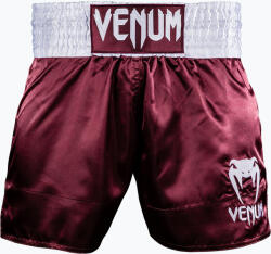 Venum Pantaloni scurți de antrenament pentru bărbați Venum Classic Muay Thai burgundy