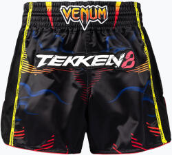 Venum Pantaloni scurți de antrenament pentru bărbați Venum x TEKKEN 8 Yoshimitsu Muay Thai black/orange