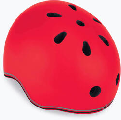 Globber Cască pentru copii Globber Go. Up Lights new red