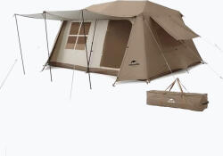 Naturehike Cort de camping 4-persoane Naturehike Village 13 Ridge Ultimate Edition brown/ti black Cort