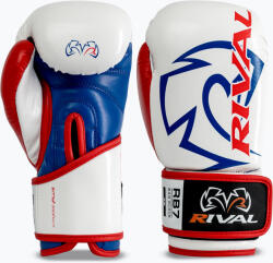 Rival Mănuși de box Rival RB7 Fitness Plus Bag white/blue