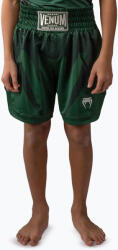 Venum Pantaloni scurți de antrenament pentru copii Venum Attack Kids Boxing forest green/off white