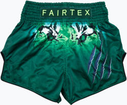 Fairtex Pantaloni scurți de antrenament Fairtex Muay Thai BS1913 "Tonna" verde