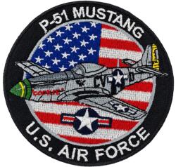 PIK Patch - emblemă PiK U. S. Air Force P-51 Mustang