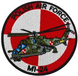 PIK Patch - emblemă PiK Polish Air Force Mi-24